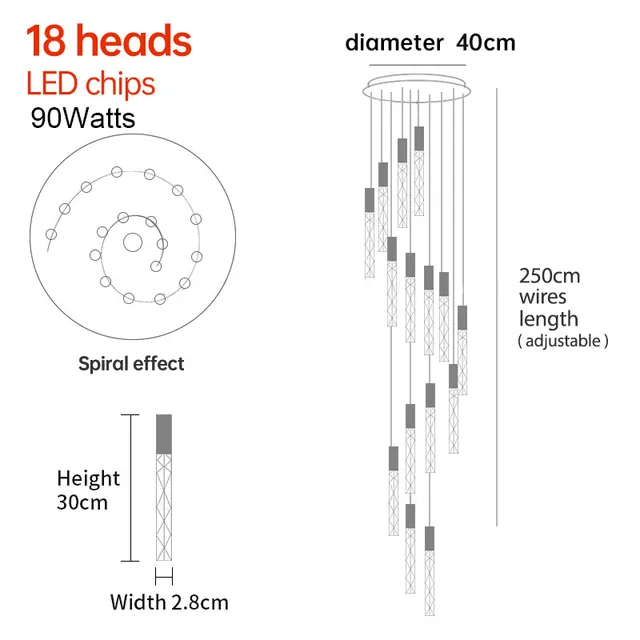 Solenne | Loft Spiral Ceiling Light