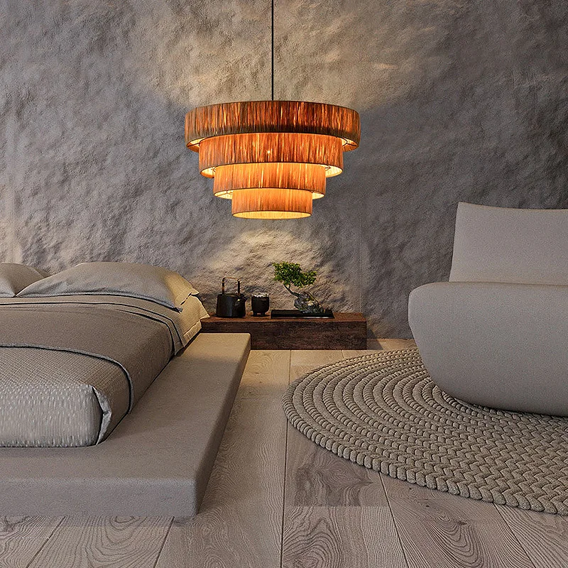 Maribel | Rattan Ceiling Lamp