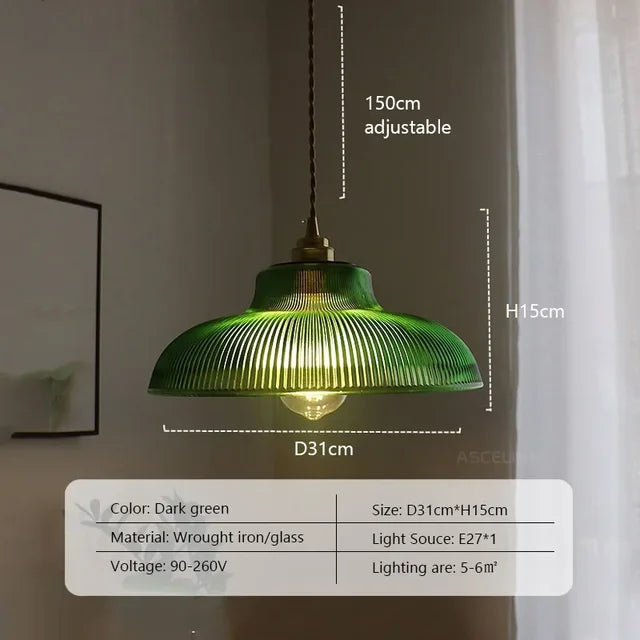 Liora | Glass Pendant Light