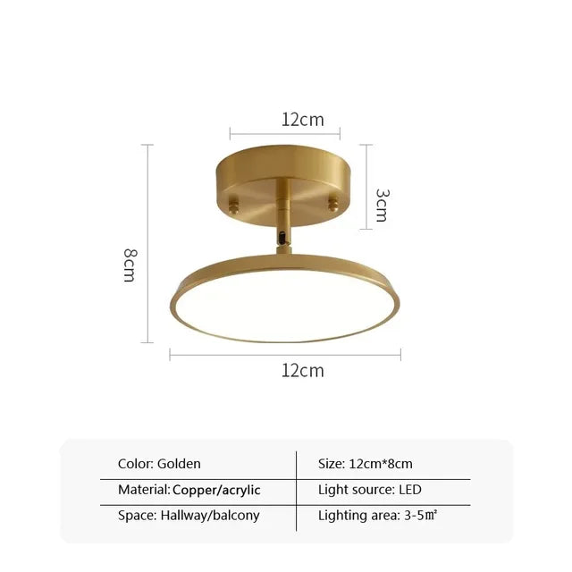 LumaVell | Minimalist Ceiling Lamp