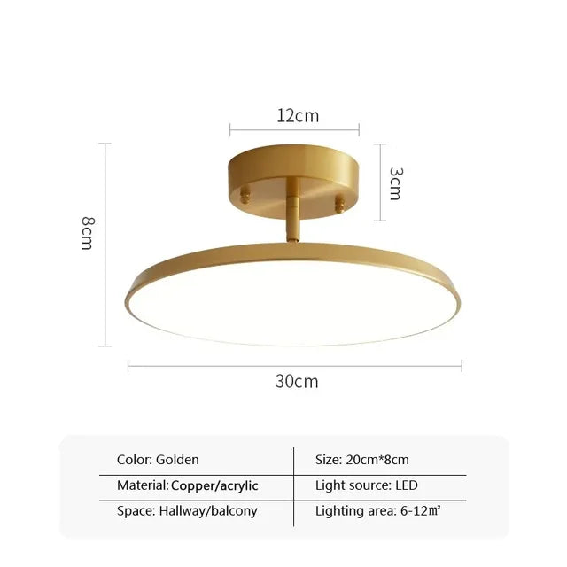 LumaVell | Minimalist Ceiling Lamp