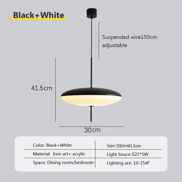 Lunara | Contemporary Hanging Lamp