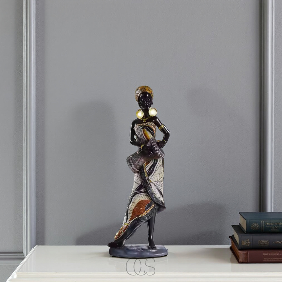 Lereks - African Musicians Statue Set - Decorative Sculptures