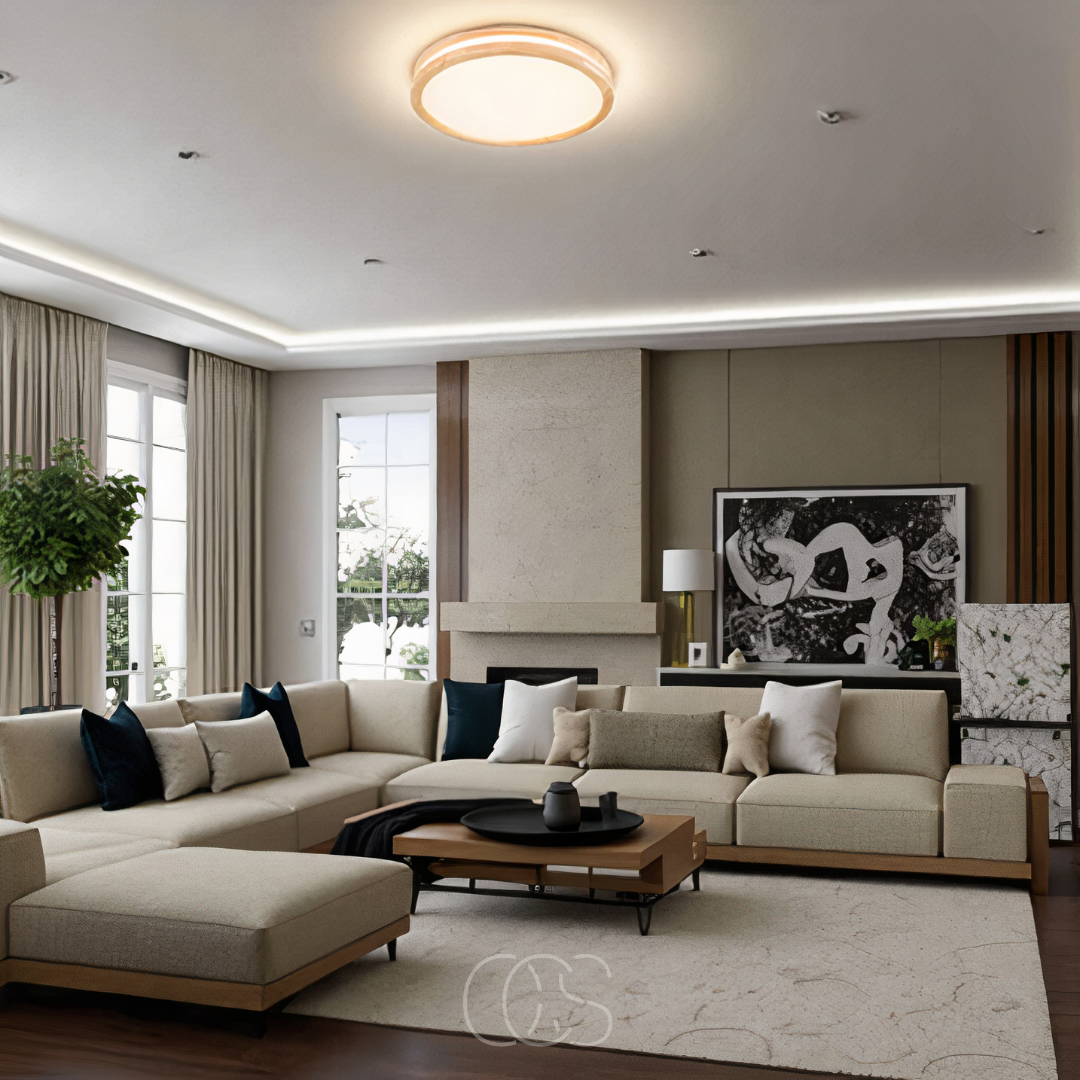 Lereks - Basic modern LED ceiling lamp