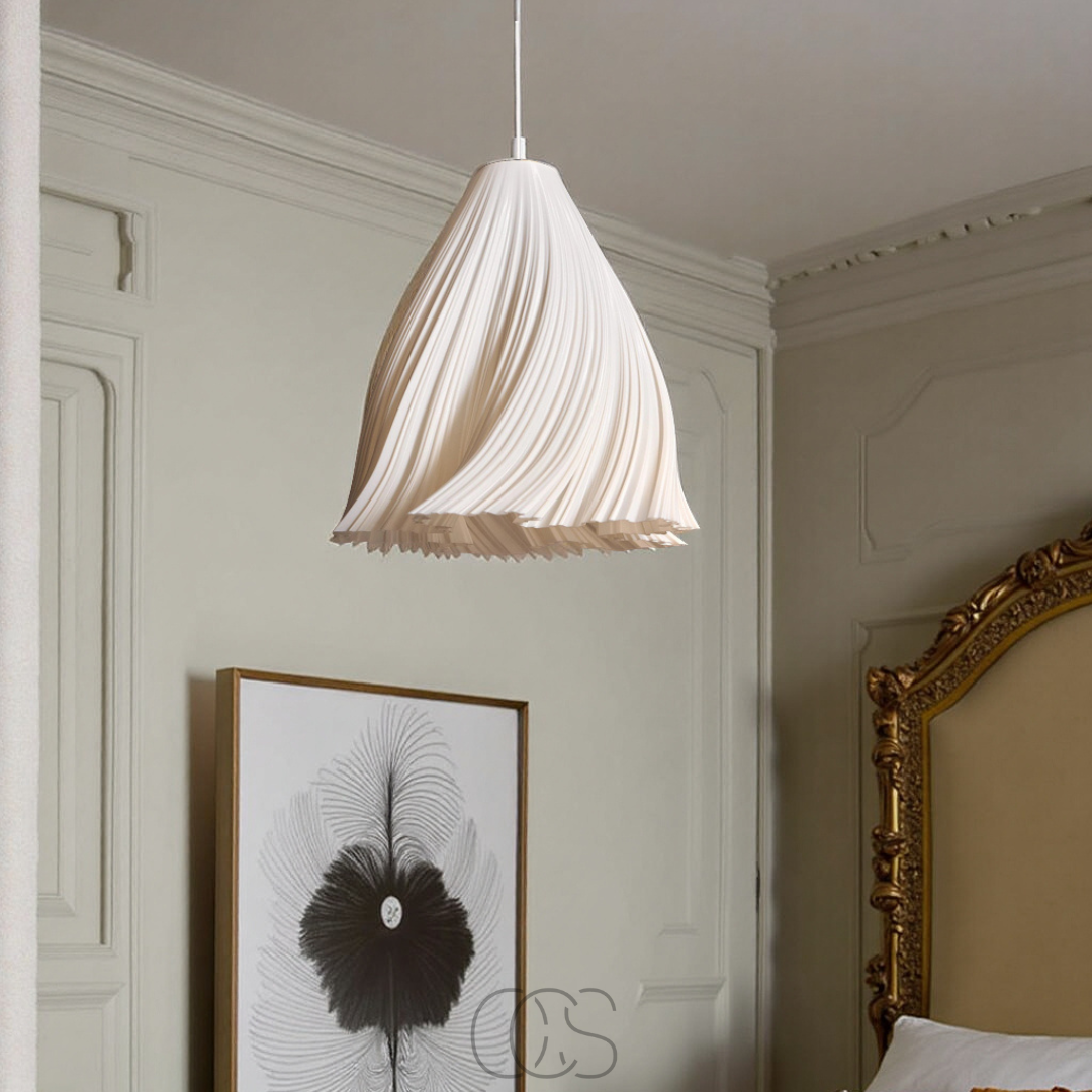 Lereks - Fanning Stoff Deckenlampe - Moderne Textilien