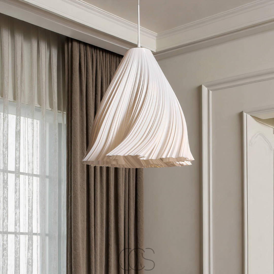 Lereks - Fanning Stoff Deckenlampe - Moderne Textilien