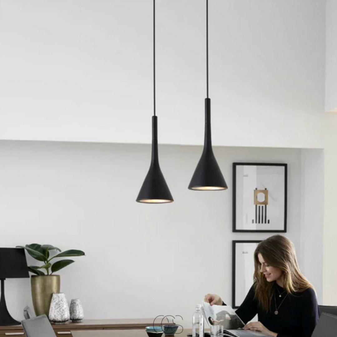 Lereks - Hängende skandinavische Deckenlampe