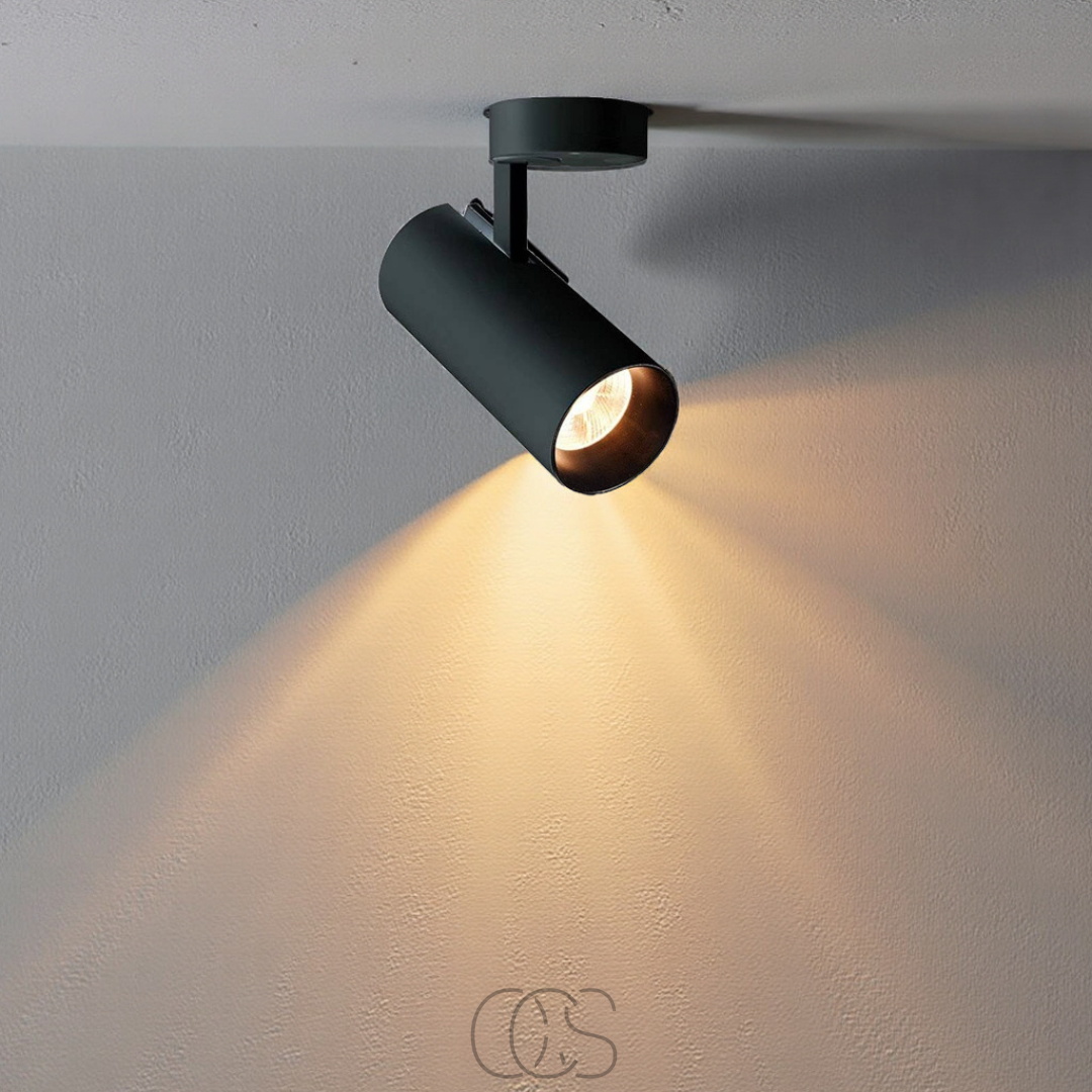 Lereks - LED Deckenstrahler Einzel - schlankes Design, fokussiertes Licht