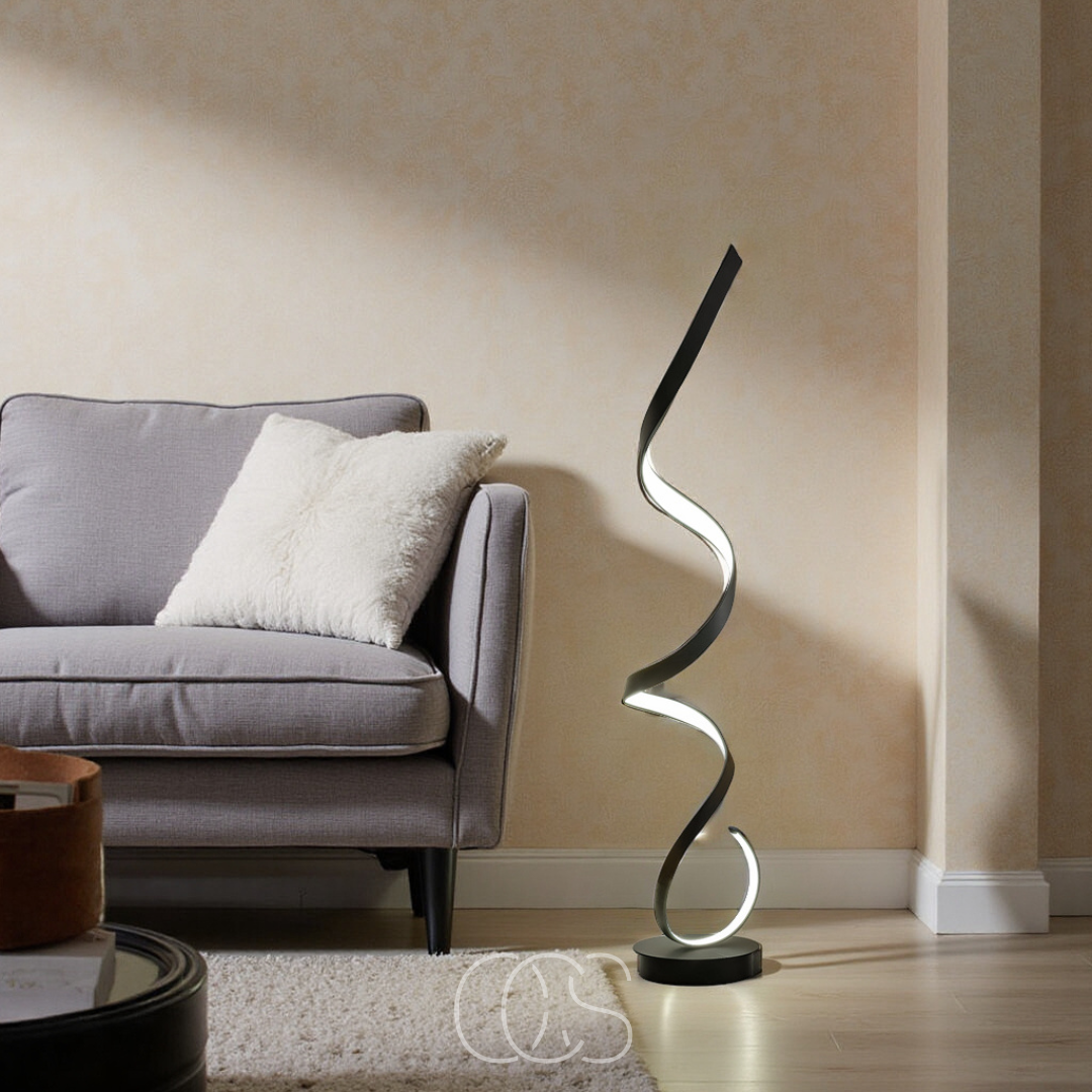Lereks - LED Spiral Floor Lamp Dimmable