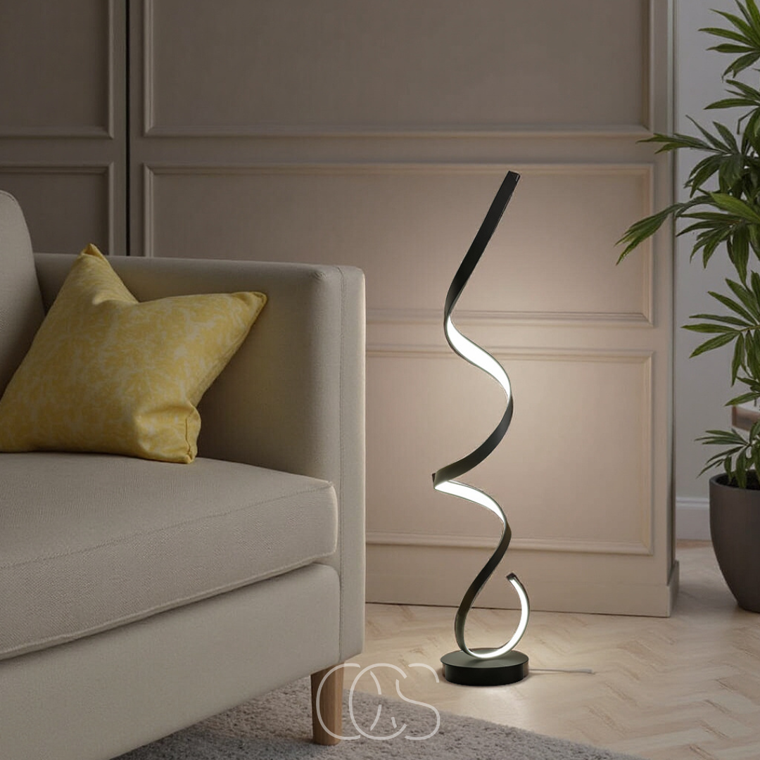Lereks - LED Spiral Floor Lamp Dimmable