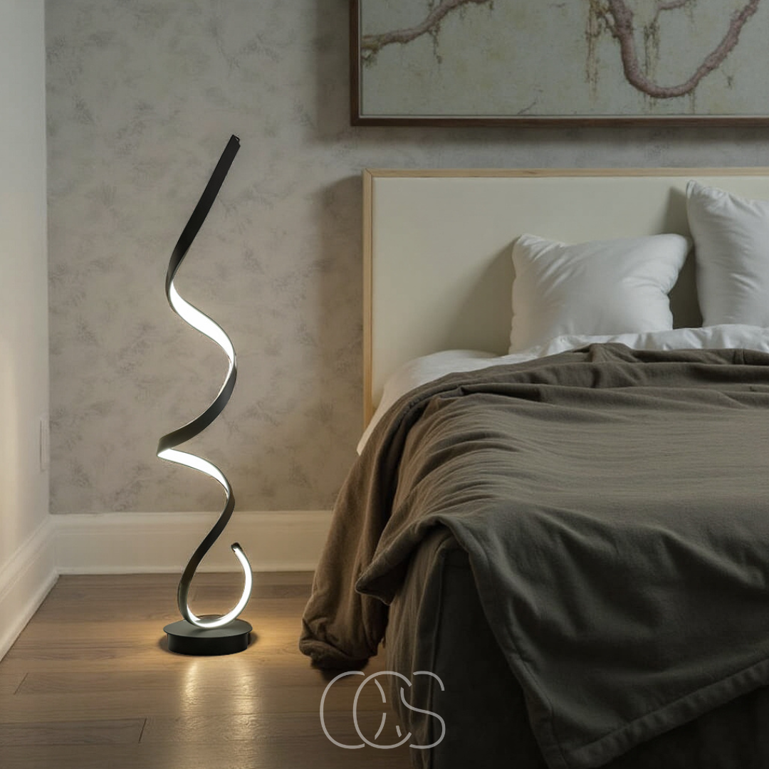 Lereks - LED Spiral Floor Lamp Dimmable