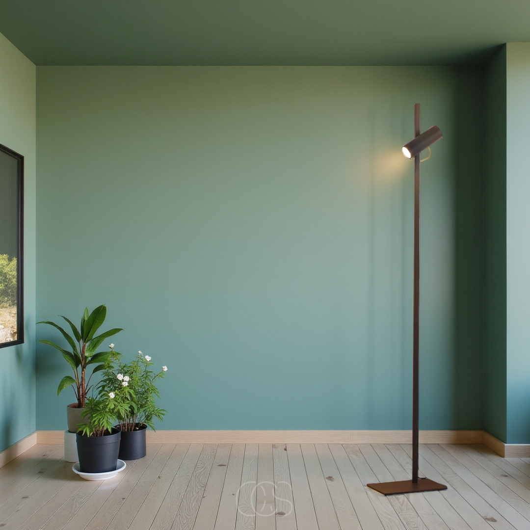 Lereks - LED Stehlampe mit Spotlicht - Leselampe