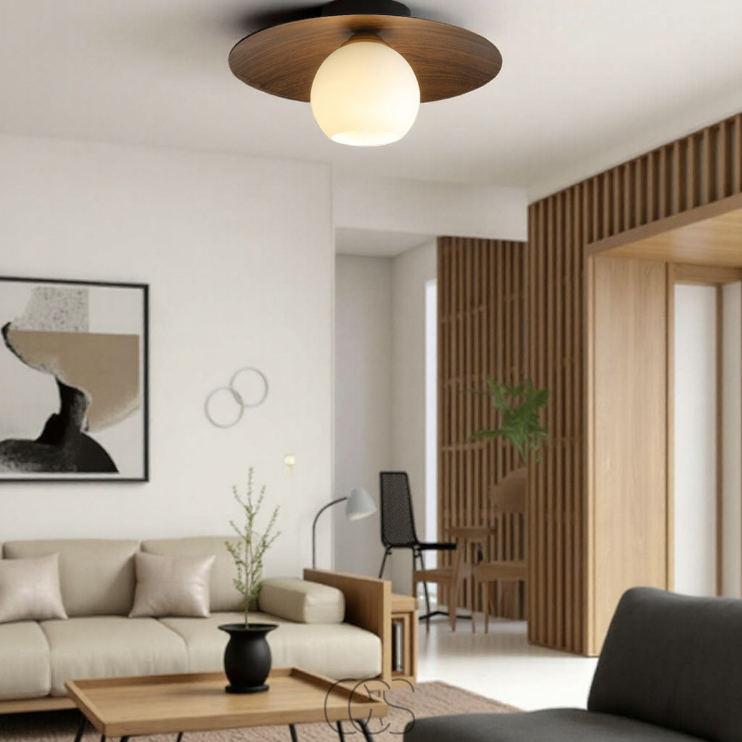 Lereks - Loella LED-Deckenlampe - natürliche Ruhe im Zuhause