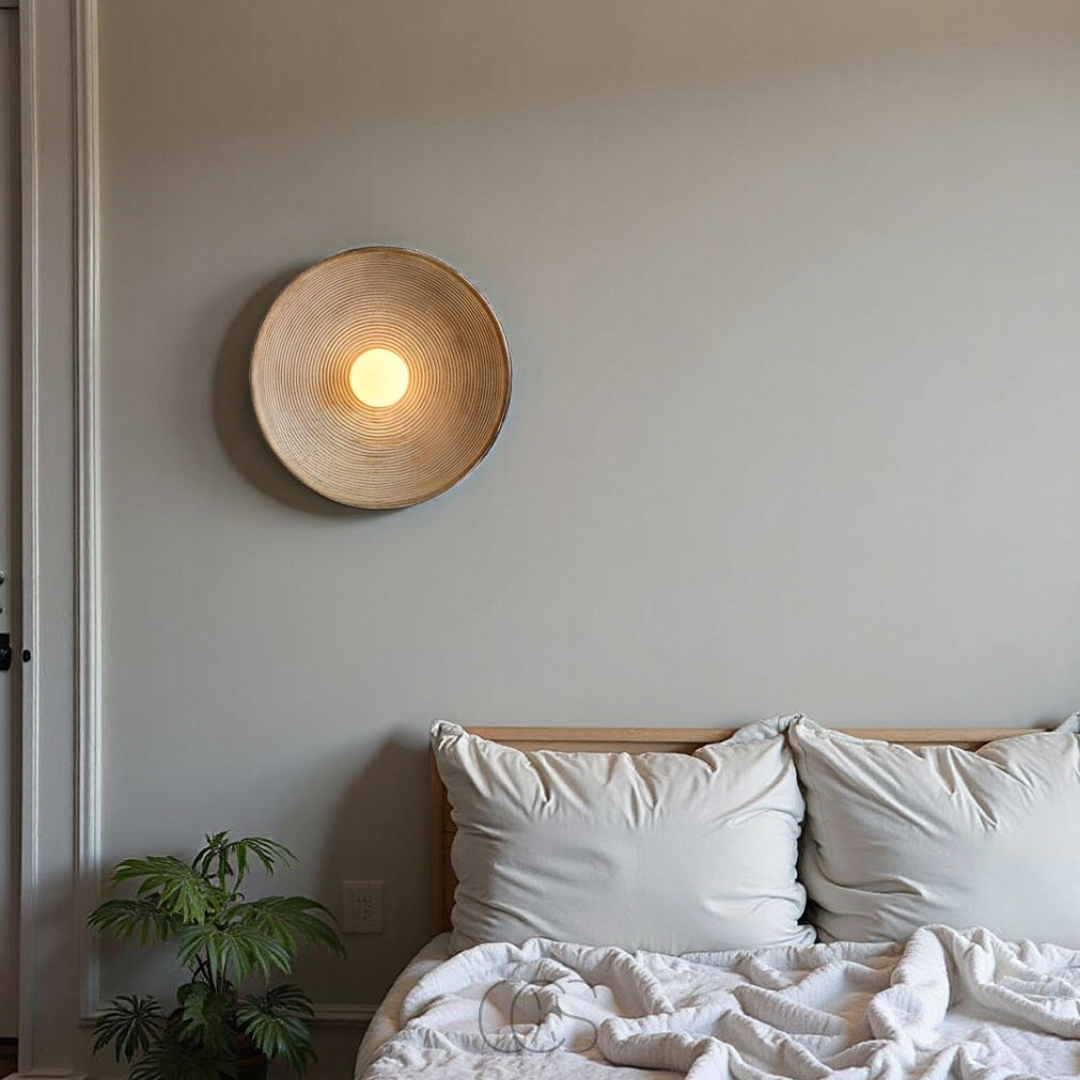 Lereks - Luxus LED Wandleuchte - in Schalenform