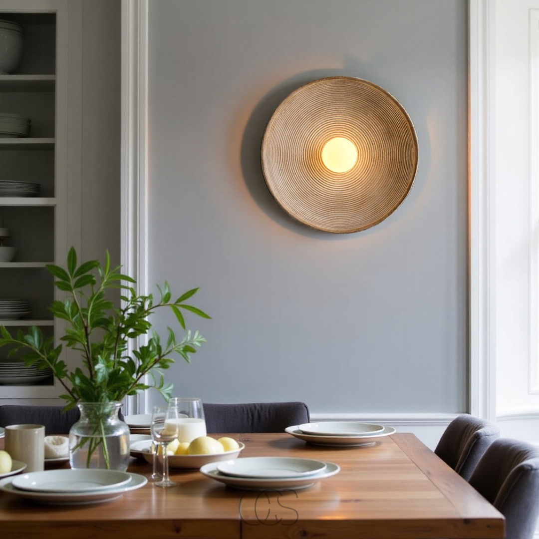 Lereks - Luxus LED Wandleuchte - in Schalenform