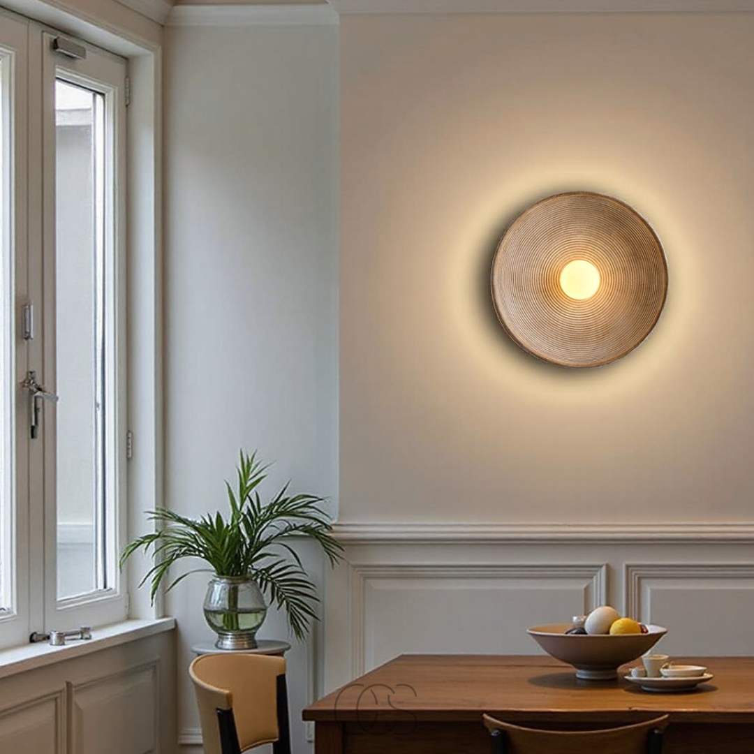 Lereks - Luxus LED Wandleuchte - in Schalenform