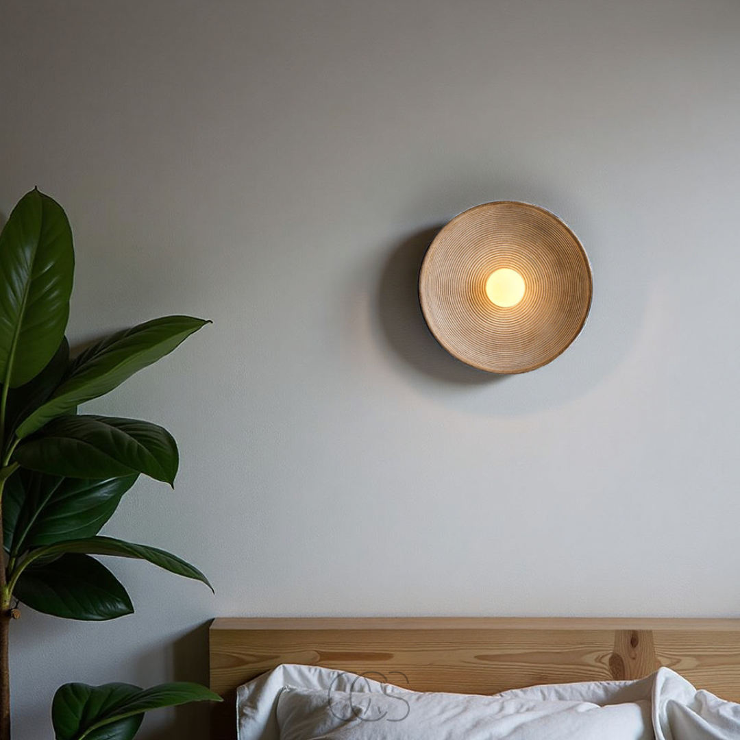 Lereks - Luxus LED Wandleuchte - in Schalenform