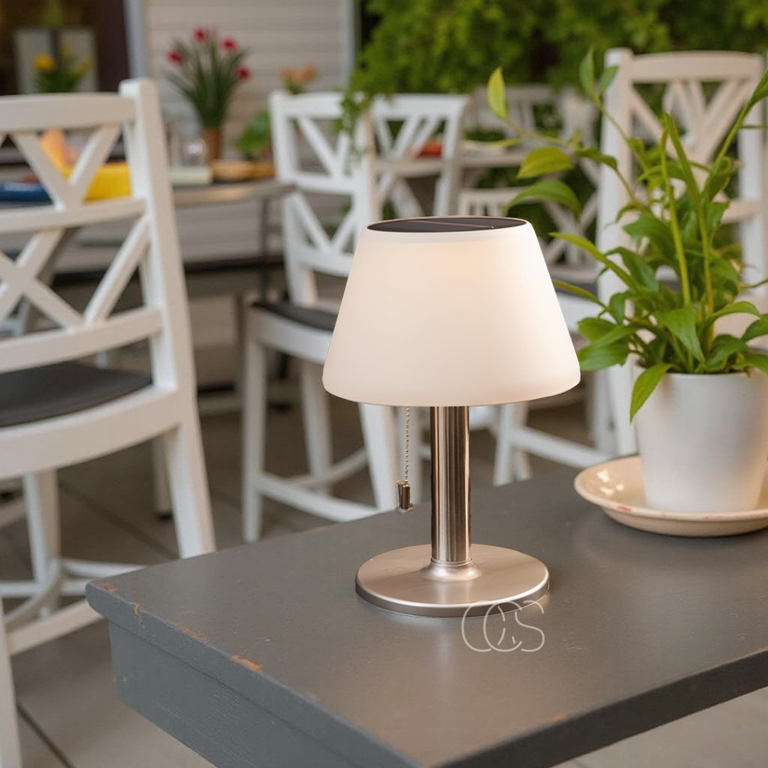 Lereks - Lampada da Tavolo Wireless di Lusso - Lanterna LED Dimmerabile al Tocco