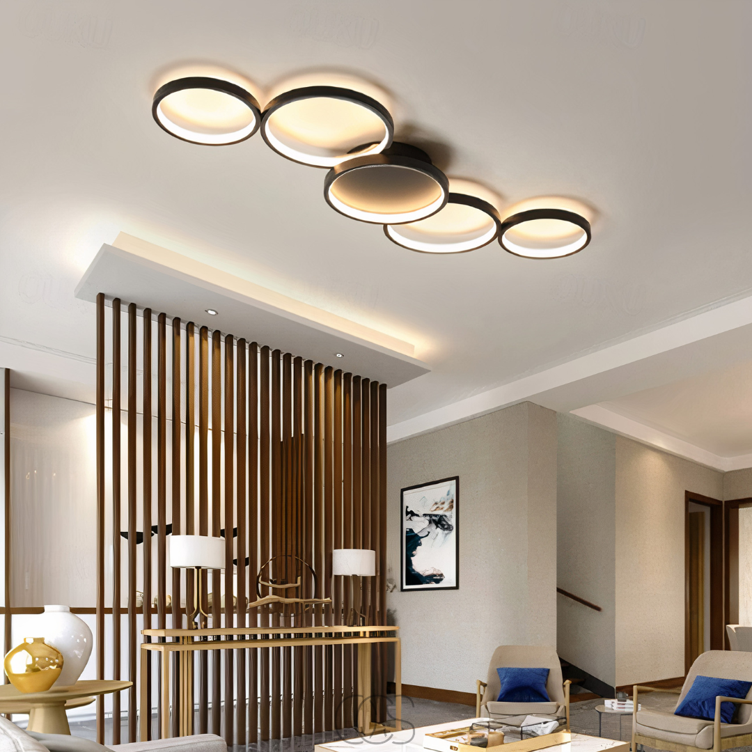 Lereks - Modern Design Ceiling Lamp - LED Rings