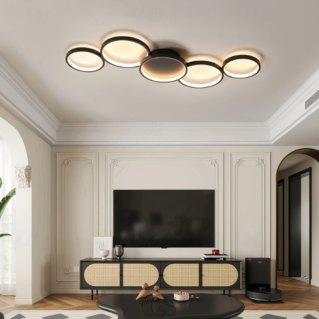 Lereks - Modern Design Ceiling Lamp - LED Rings