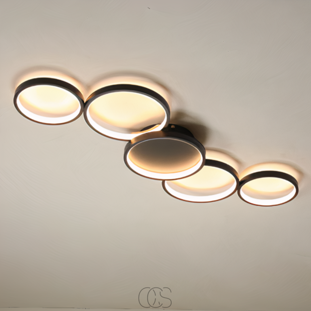 Lereks - Modern Design Ceiling Lamp - LED Rings