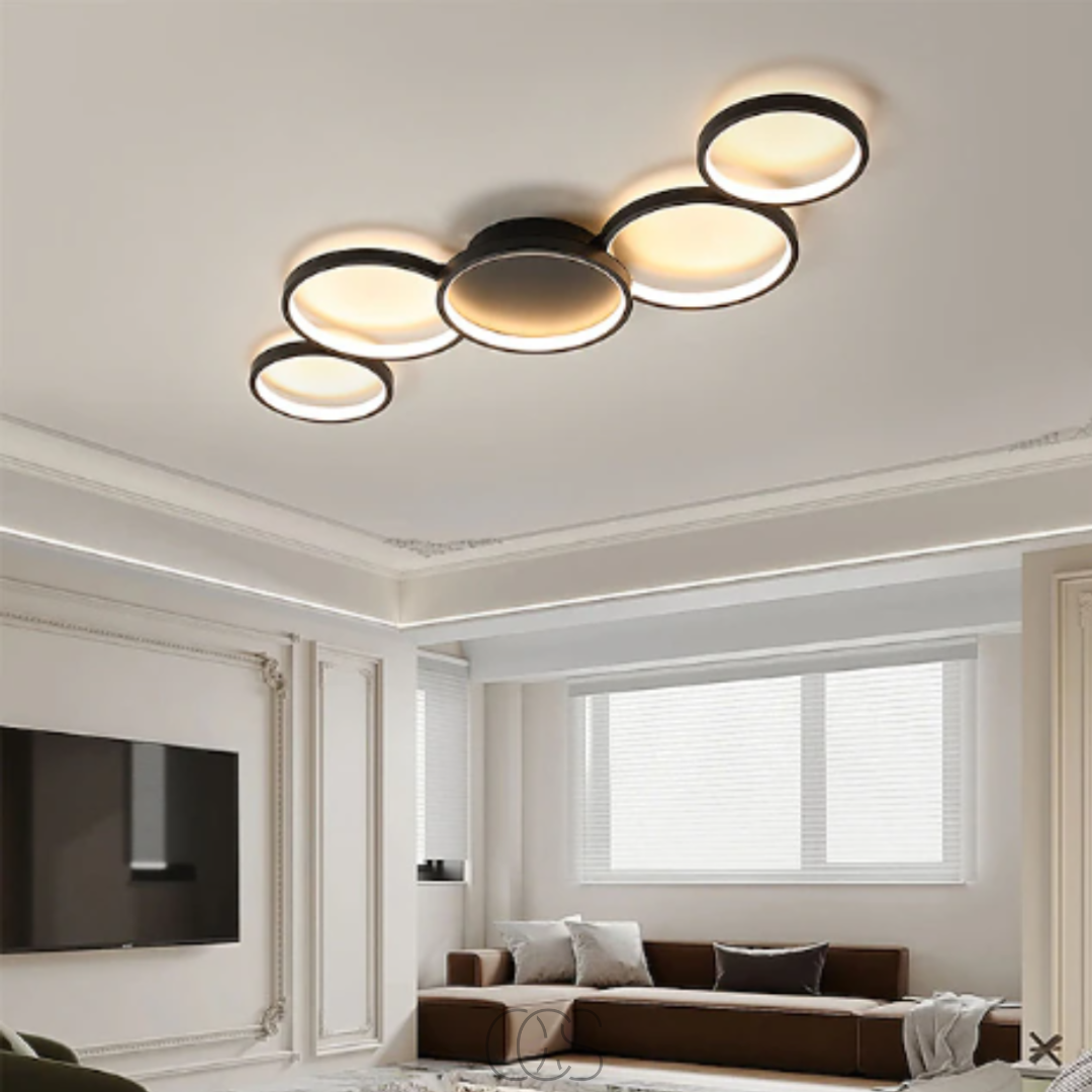 Lereks - Modern Design Ceiling Lamp - LED Rings