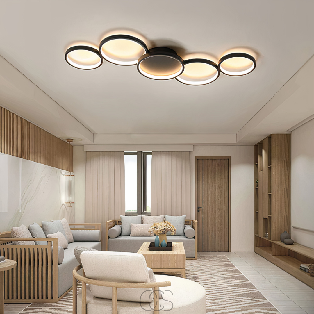 Lereks - Modern Design Ceiling Lamp - LED Rings