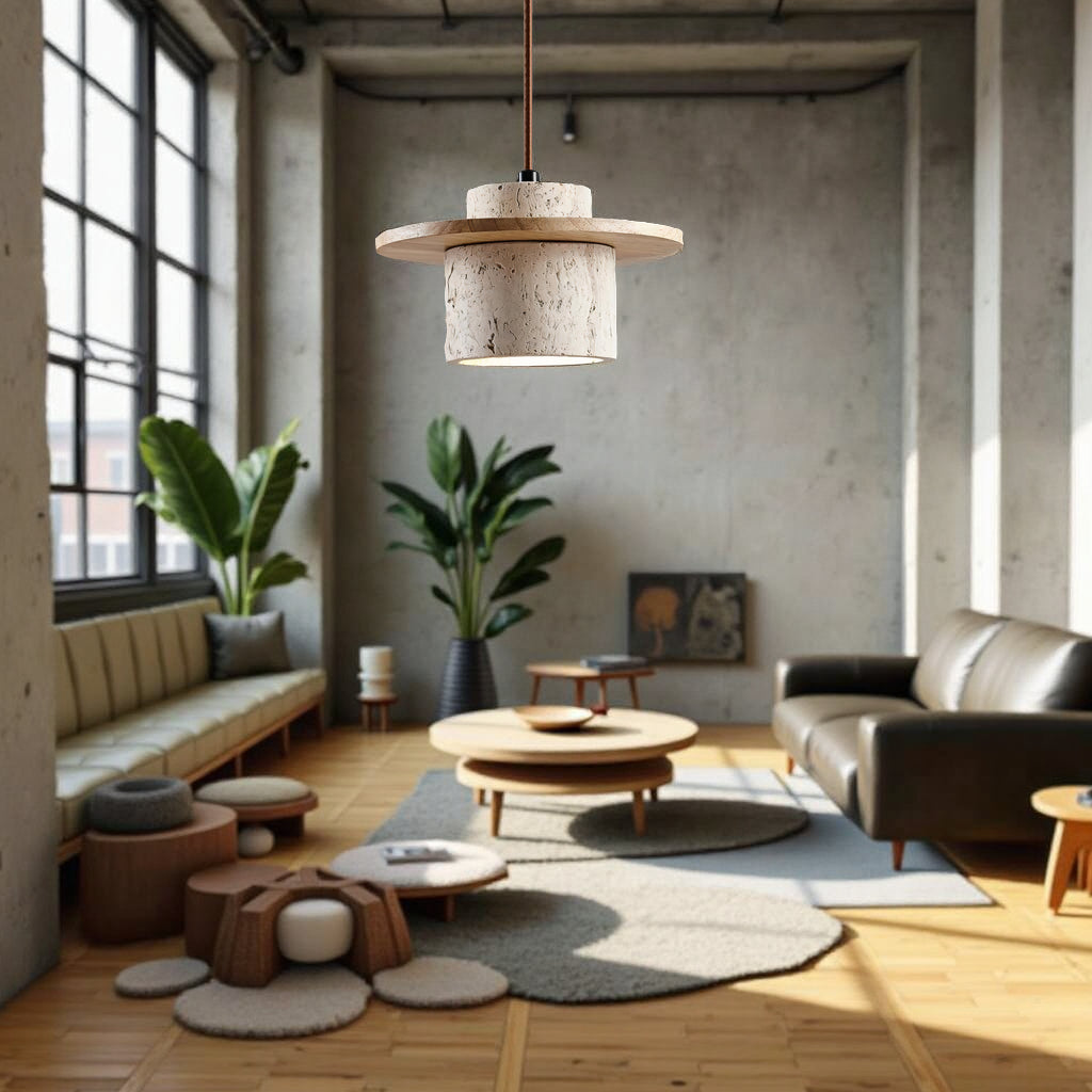 Lereks - Modern Japanese LED Pendant Lamp