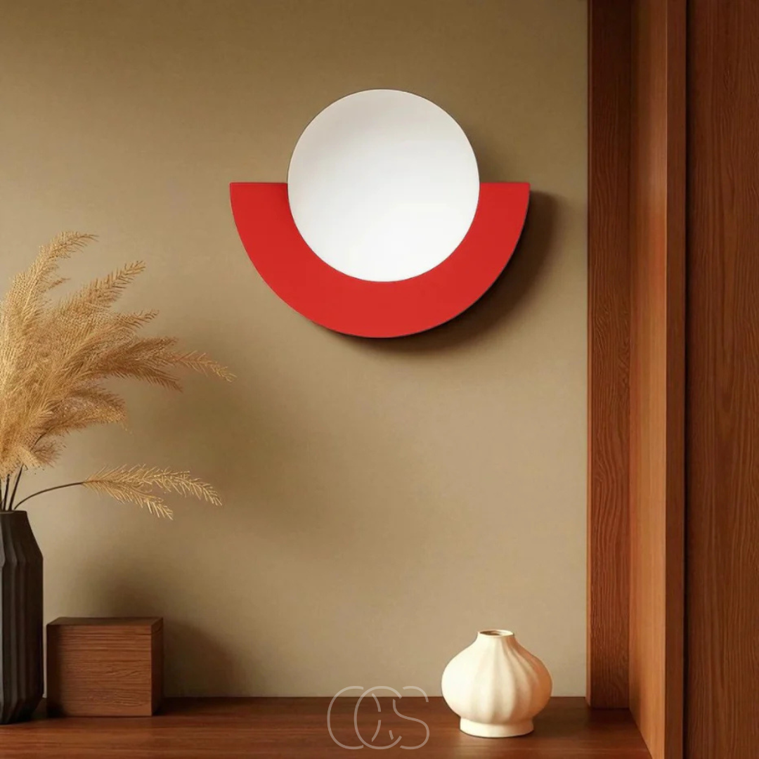 Lereks - Nordic Half-Circular Wall Lamp – Scandinavian Design