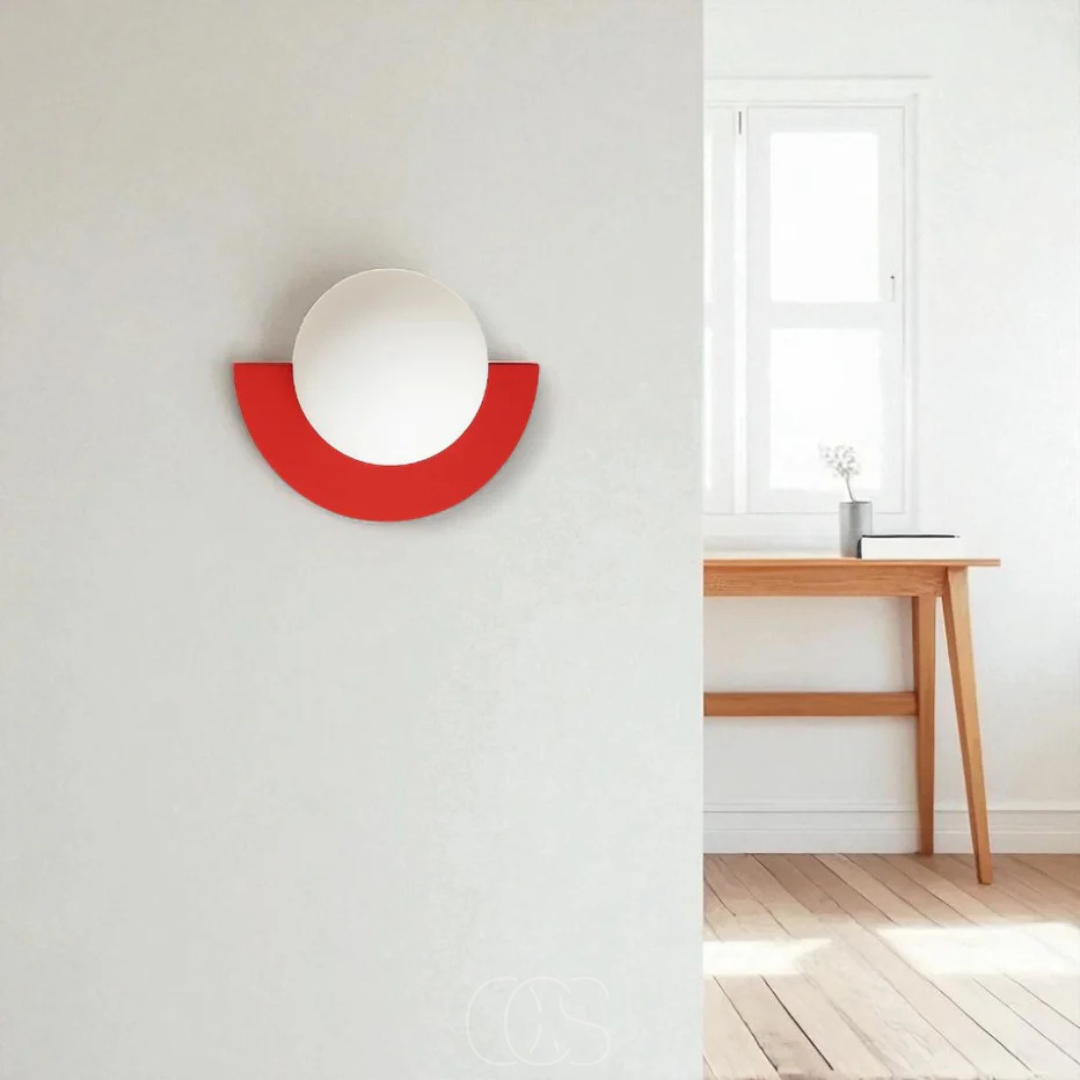 Lereks - Nordic Half-Circular Wall Lamp – Scandinavian Design