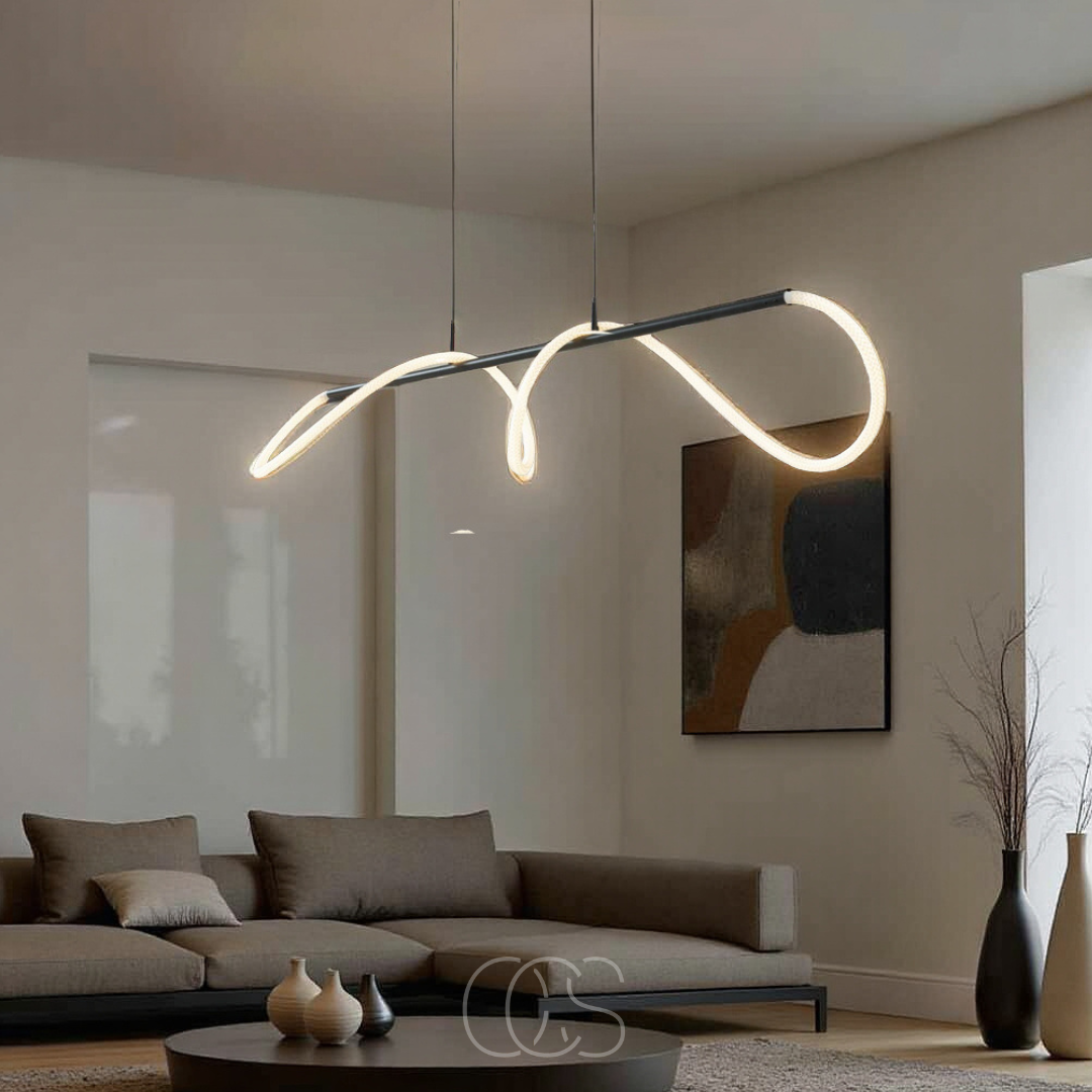 Lereks - Pendant lamp with LED tubes - Modern design