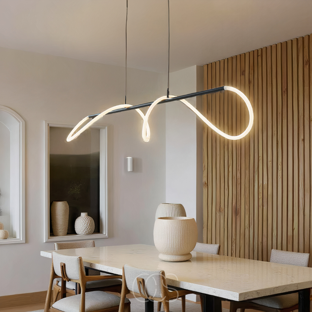 Lereks - Pendant lamp with LED tubes - Modern design