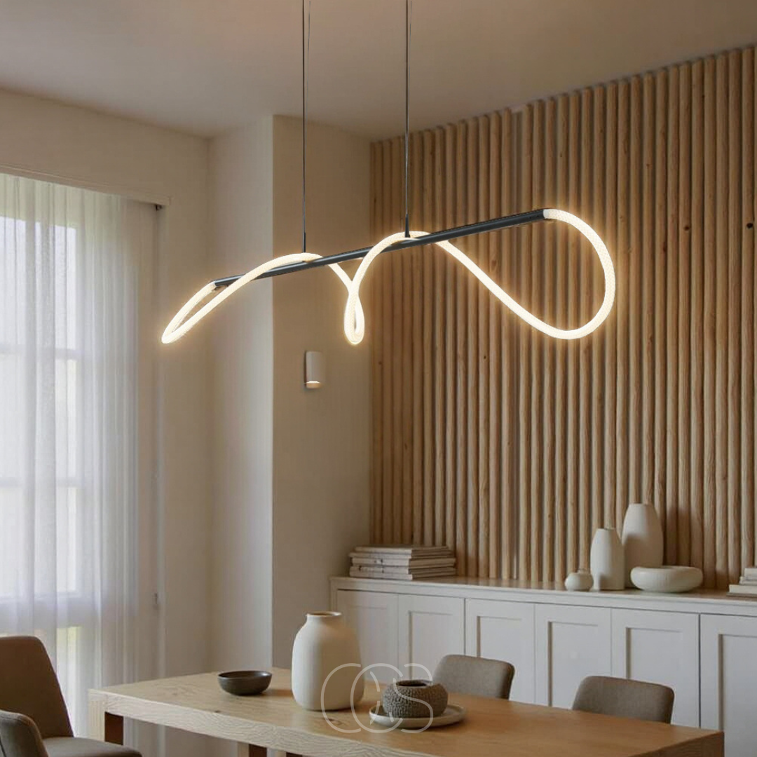 Lereks - Pendant lamp with LED tubes - Modern design