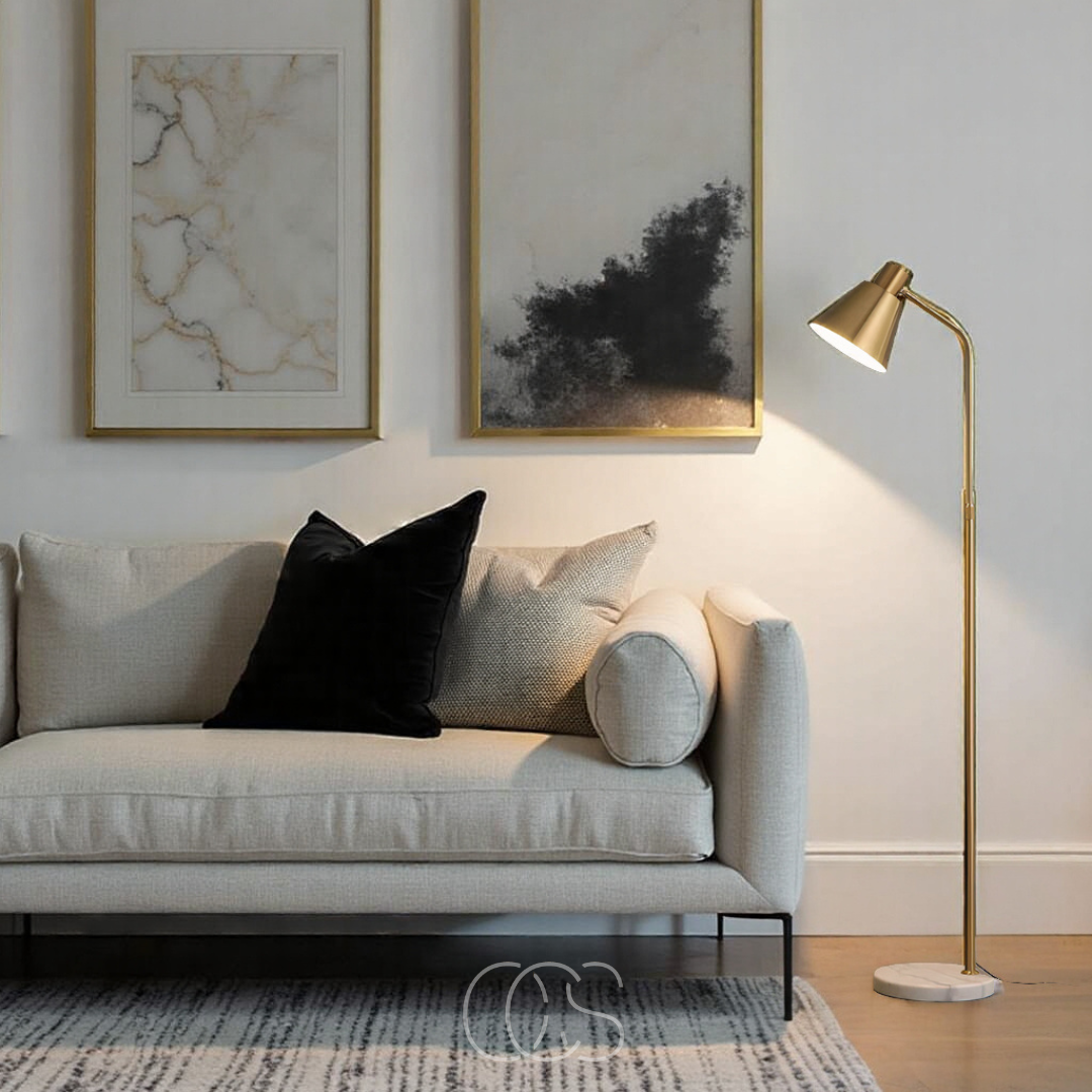 Lereks - Shine Floor Lamp - Dimmable & Warm Light
