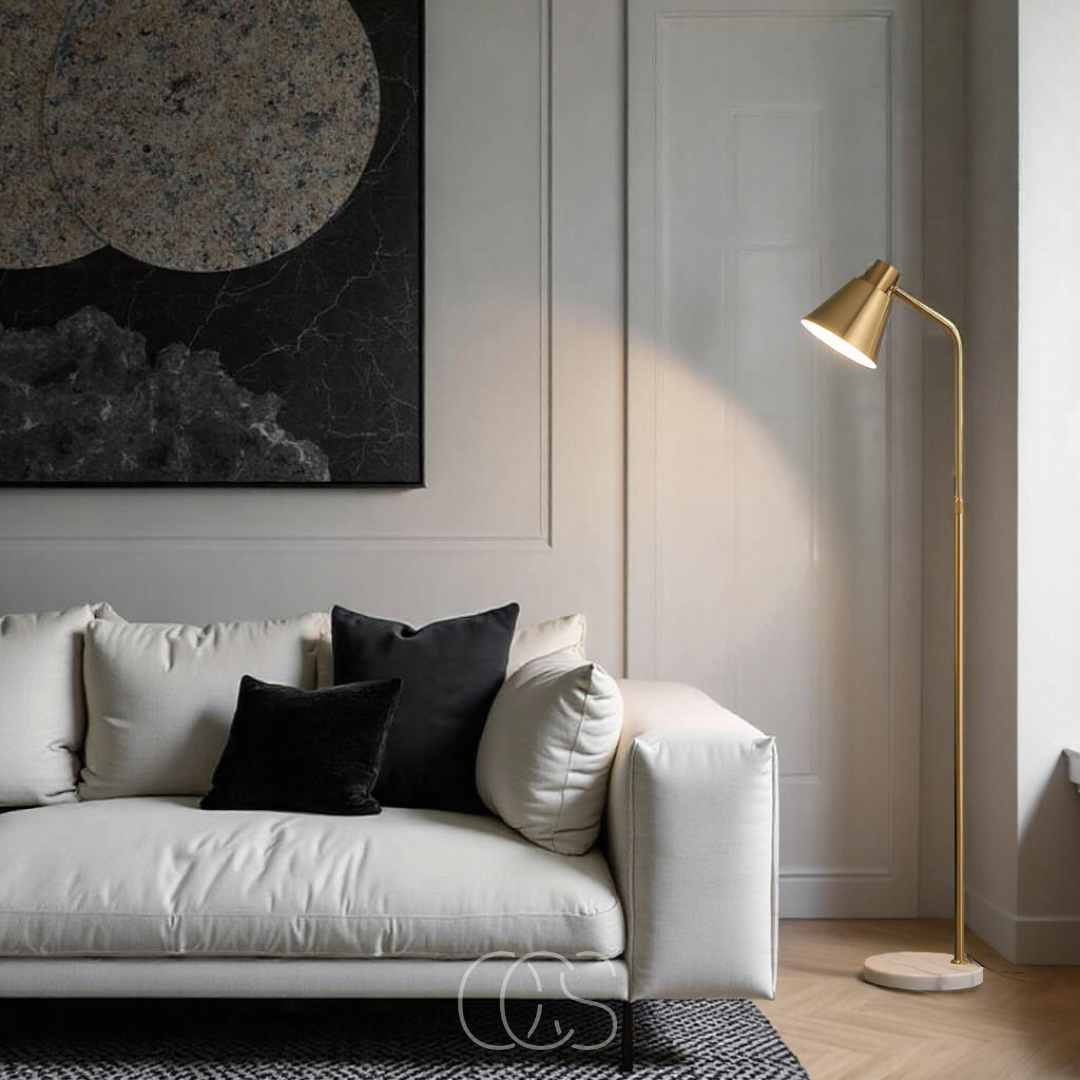 Lereks - Shine Floor Lamp - Dimmable & Warm Light