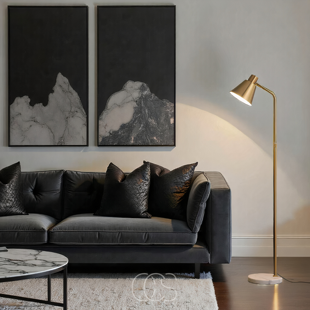 Lereks - Shine Floor Lamp - Dimmable & Warm Light