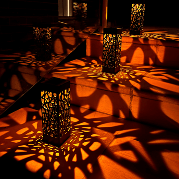 Lereks - Solar Garden Light Pole - Wireless Solar Outdoor Lamp