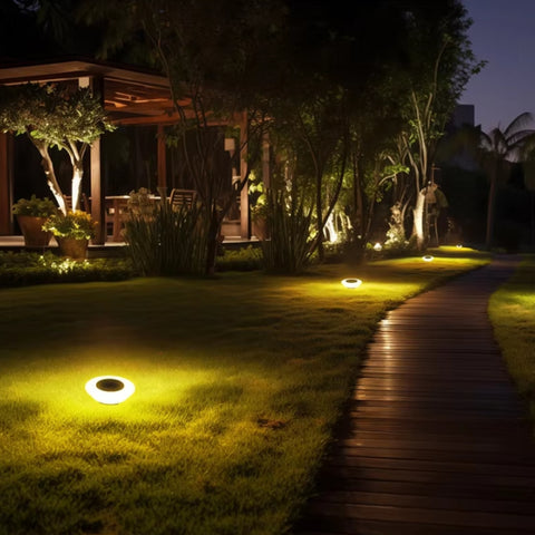 Lereks - Solar LED Ground Lighting - Waterproof IP65 - Durable & Easy