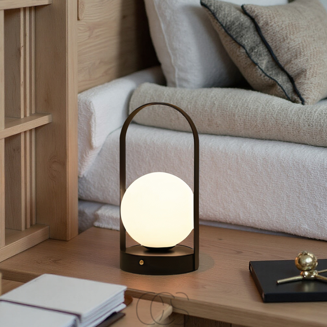 Lereks - Spherical Table Lamp - Wireless LED Night Light
