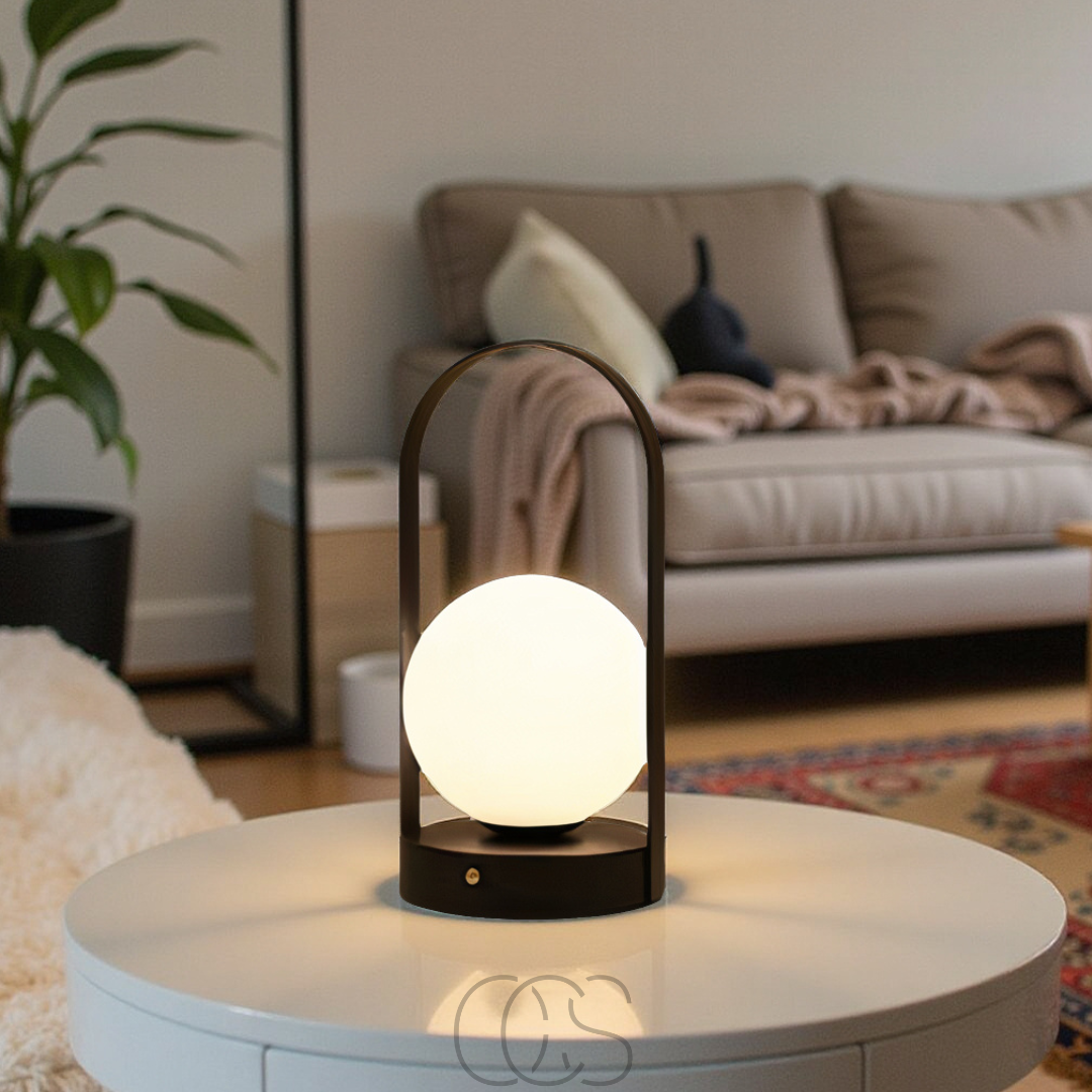 Lereks - Spherical Table Lamp - Wireless LED Night Light