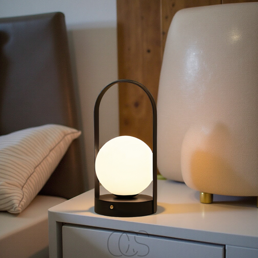 Lereks - Spherical Table Lamp - Wireless LED Night Light