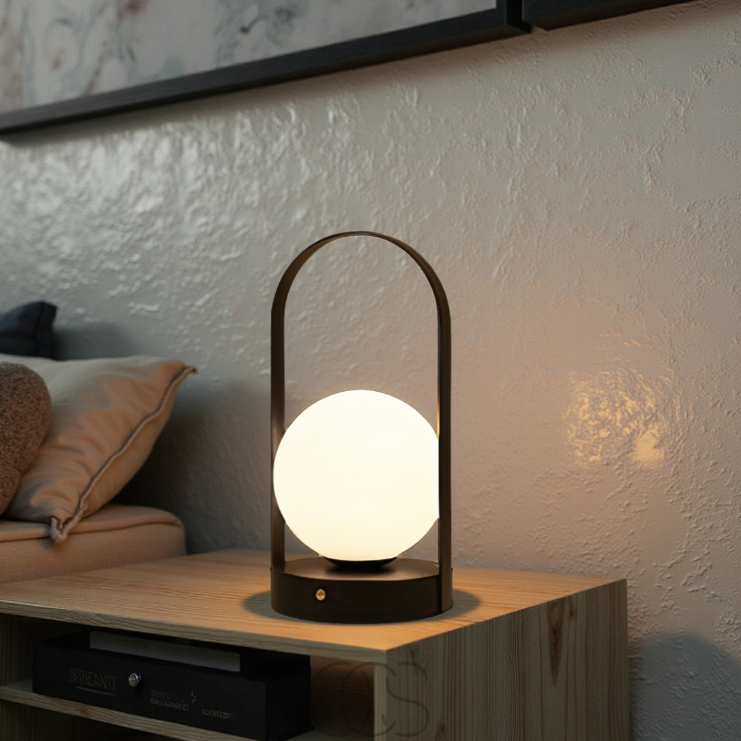 Lereks - Spherical Table Lamp - Wireless LED Night Light