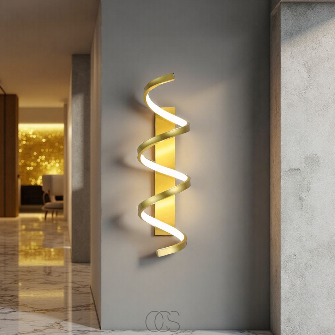 Lereks - Spiral LED wall lamp - Dimmable