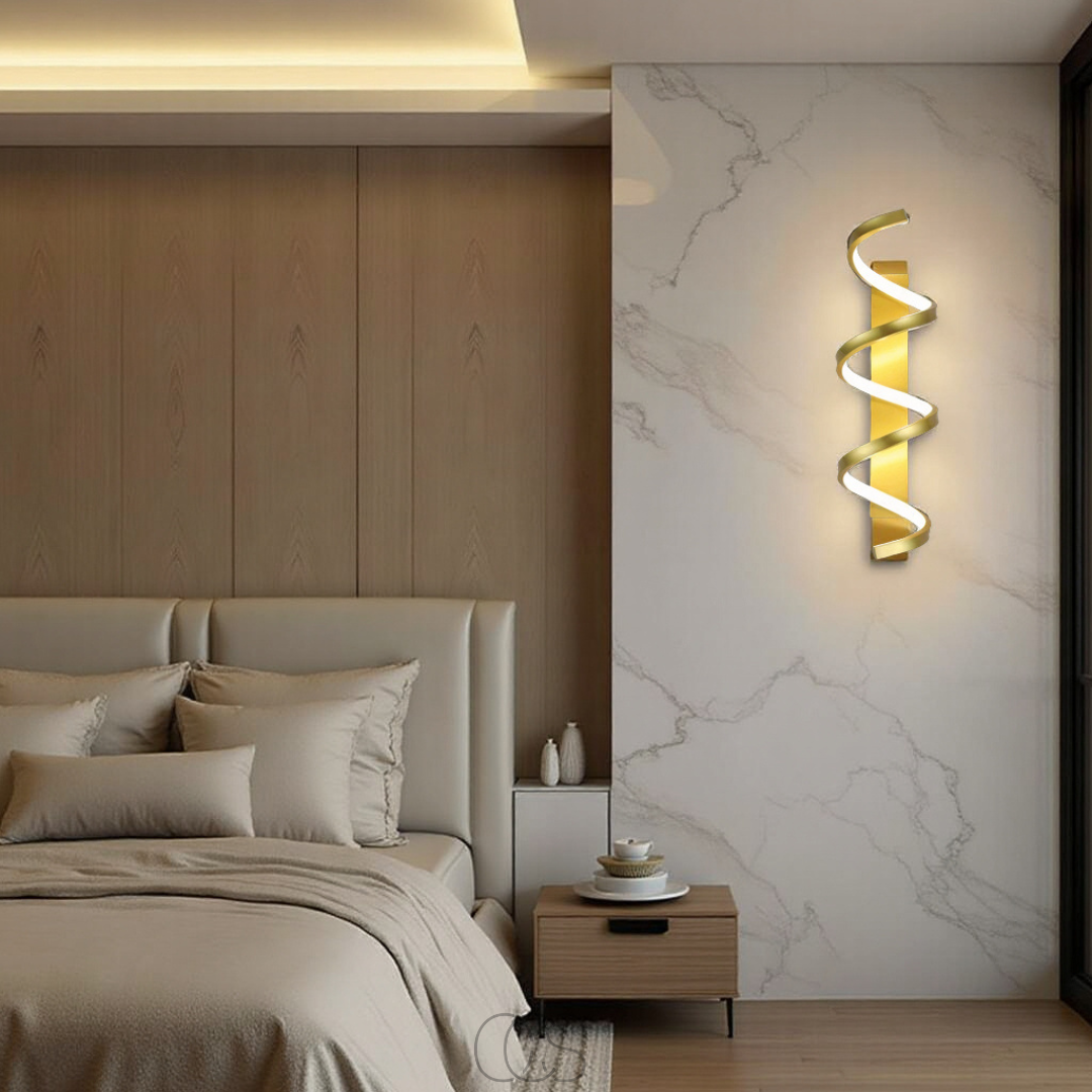 Lereks - Spiral LED wall lamp - Dimmable
