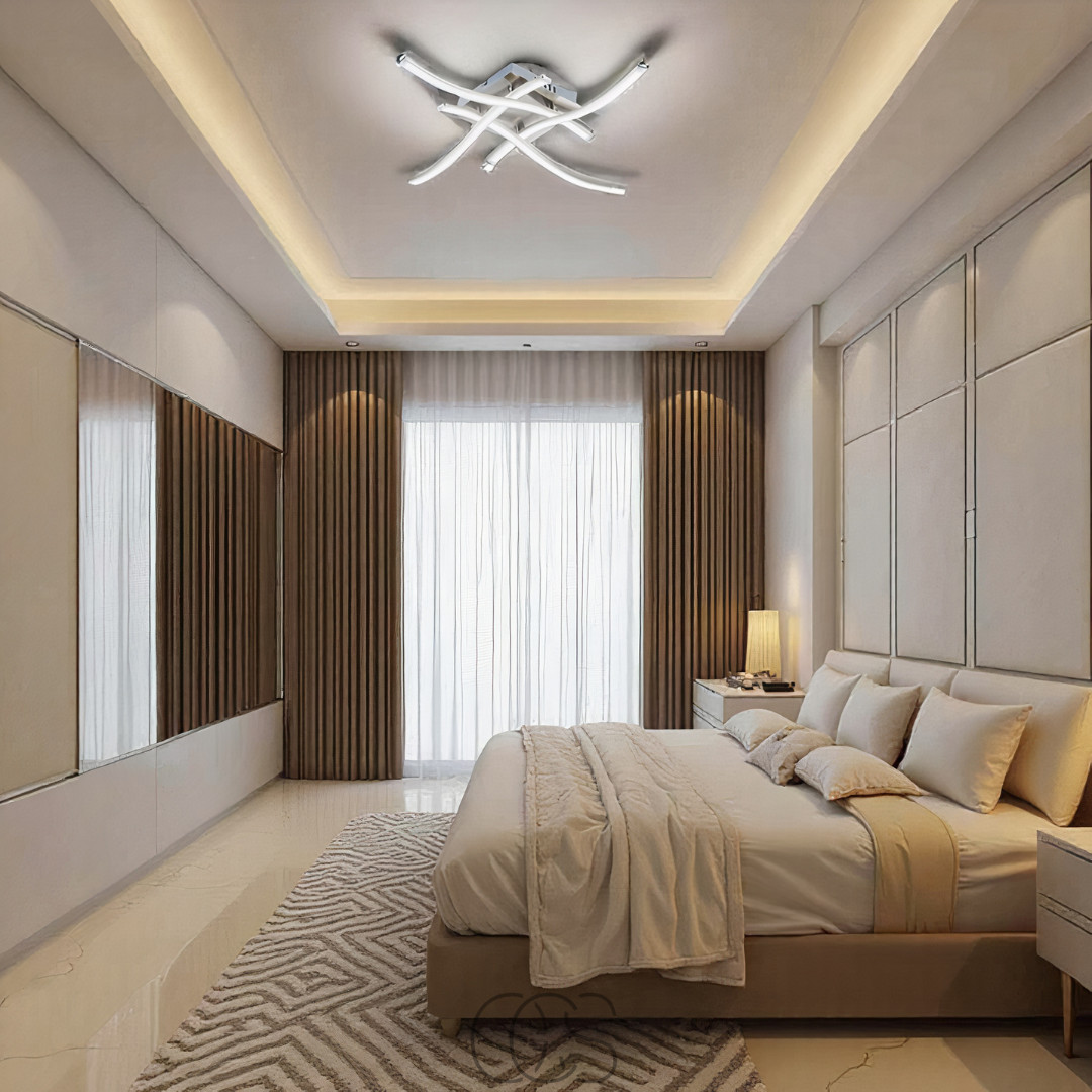 Lereks - Square LED ceiling lamp