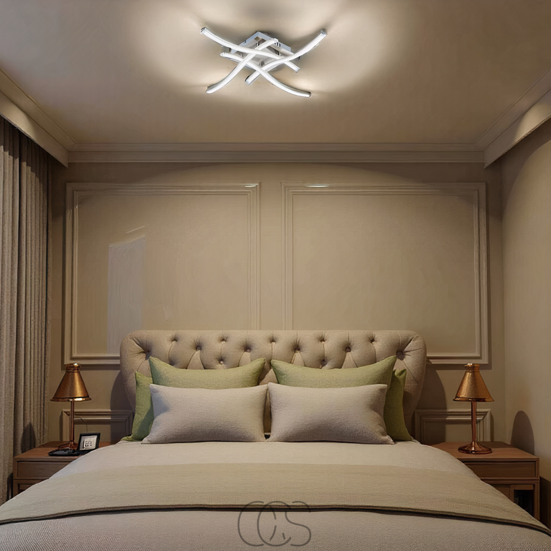 Lereks - Square LED ceiling lamp