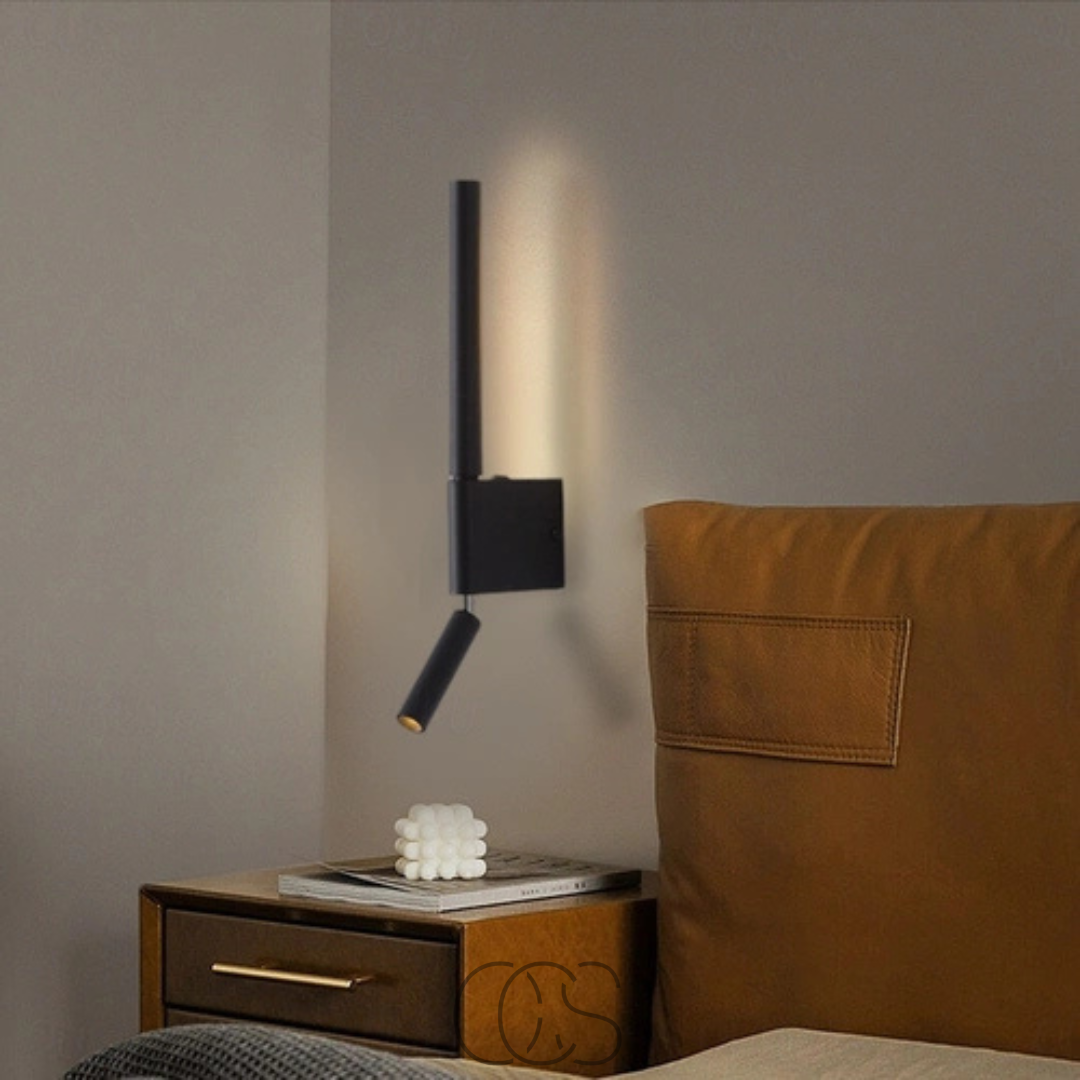 Lereks - Stylish LED Wall Lamp with Reading Lamp
