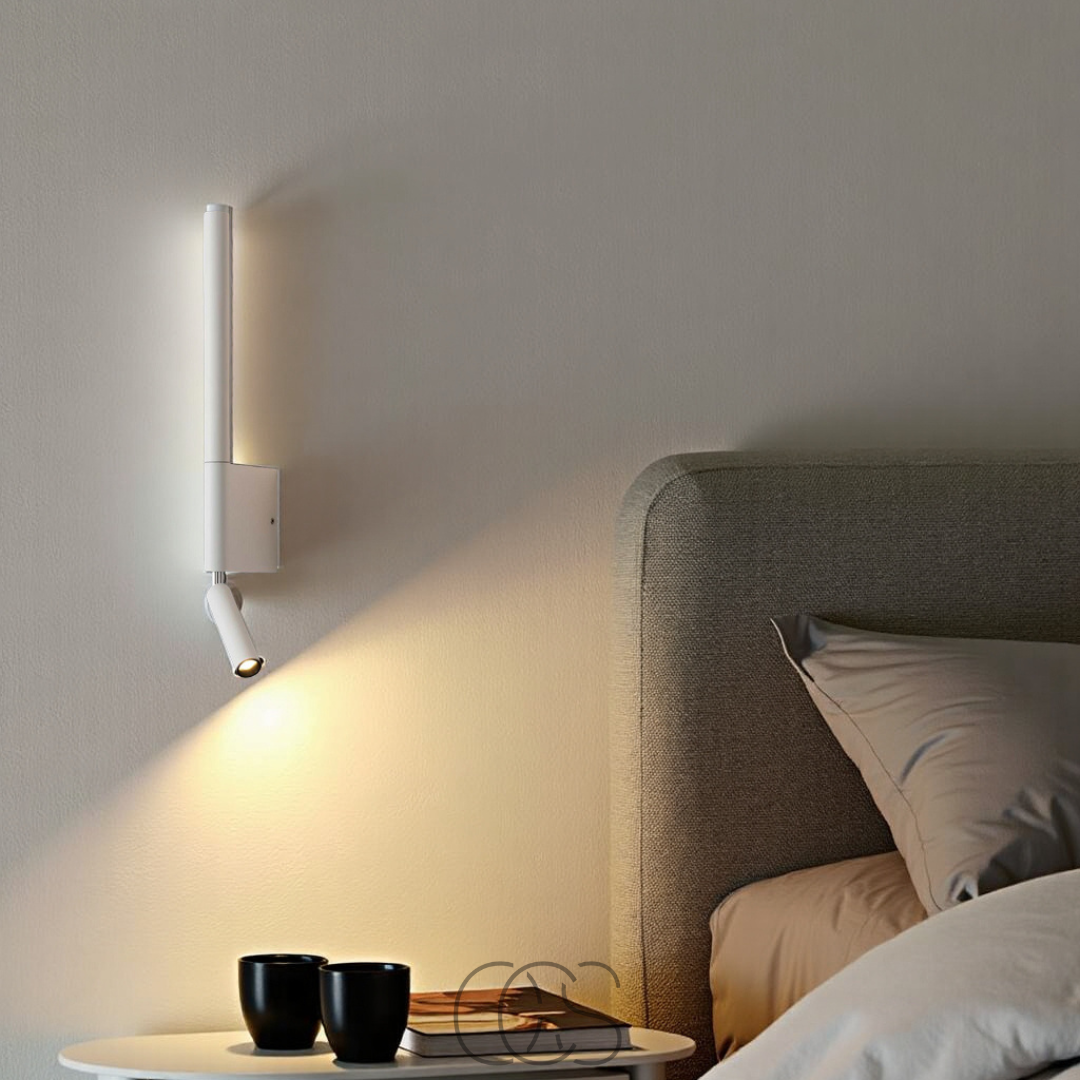 Lereks - Stylish LED Wall Lamp with Reading Lamp