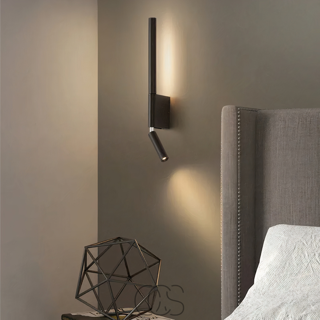 Lereks - Stylish LED Wall Lamp with Reading Lamp