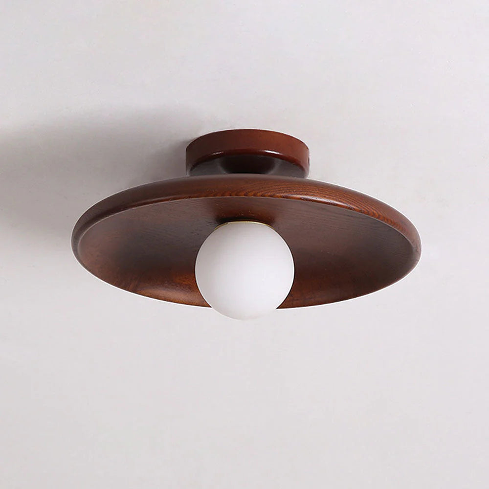 Lereks - Walnut Ceiling Lamp - Luxury Ceiling Lamp Wood
